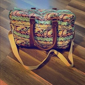 Aztec duffle bag